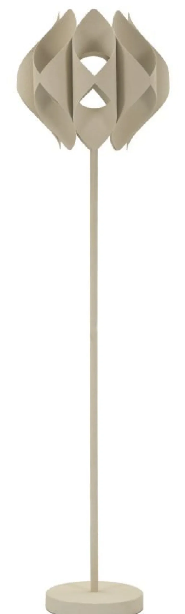 Lampe de sol design Espace Sculpture Beige