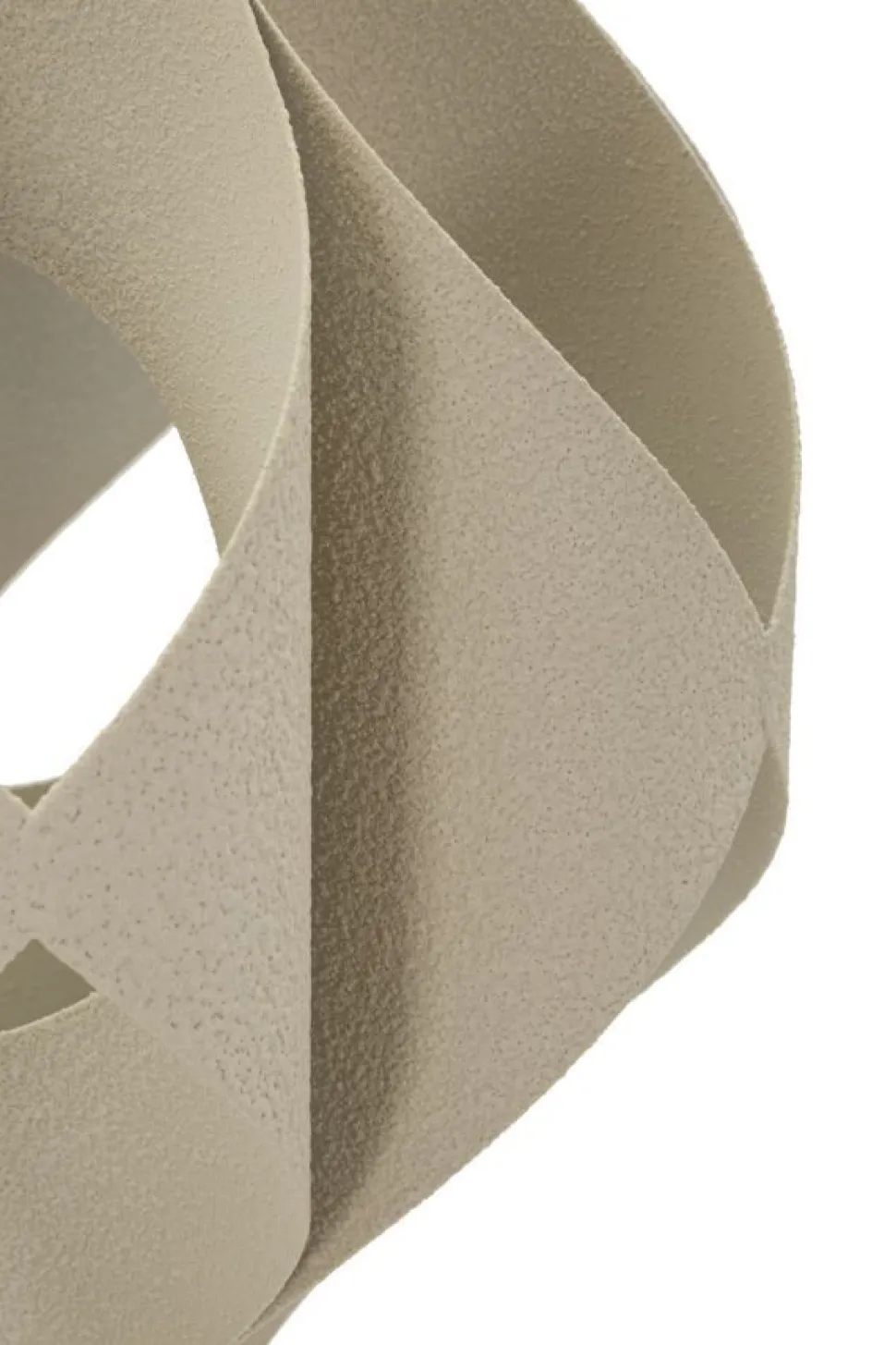 Lampe de sol design Espace Sculpture Beige