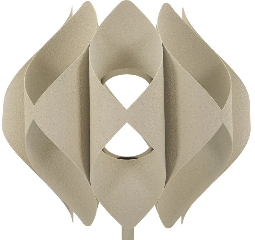 Lampe de sol design Espace Sculpture Beige