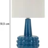 Lampe de table Gress Céramique Bleue