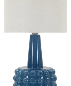 Lampe de table Gress Céramique Bleue