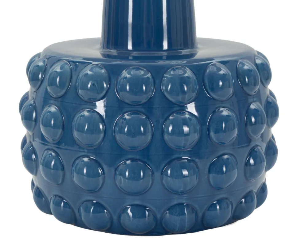 Lampe de table Gress Céramique Bleue