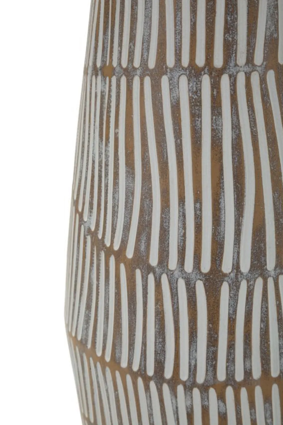 Lampe de table Hanoï Résine et Abat-jour en Lin Naturel