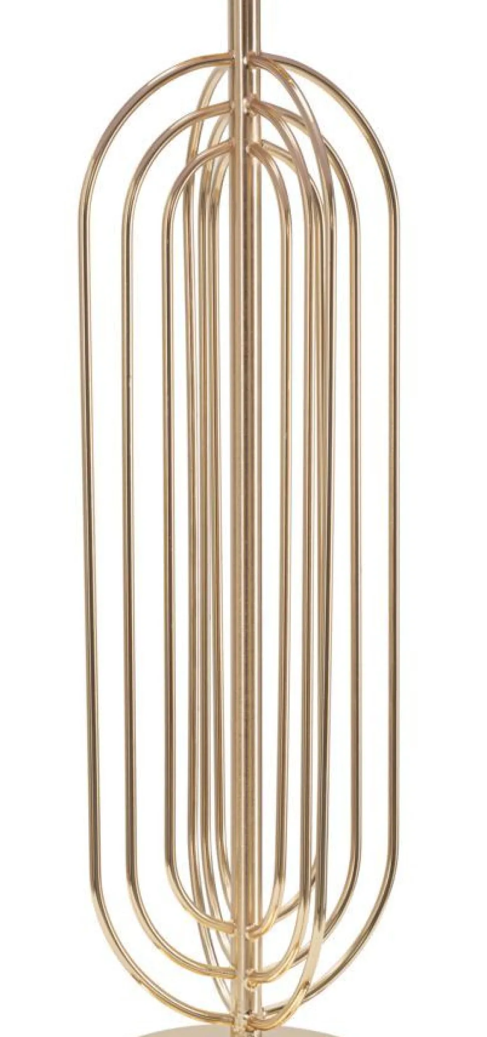 Lampe de table Krista Métal Doré abat-jour Tissu Rose