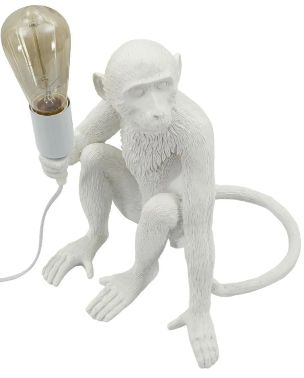 Lampe de table Monkey Blanc