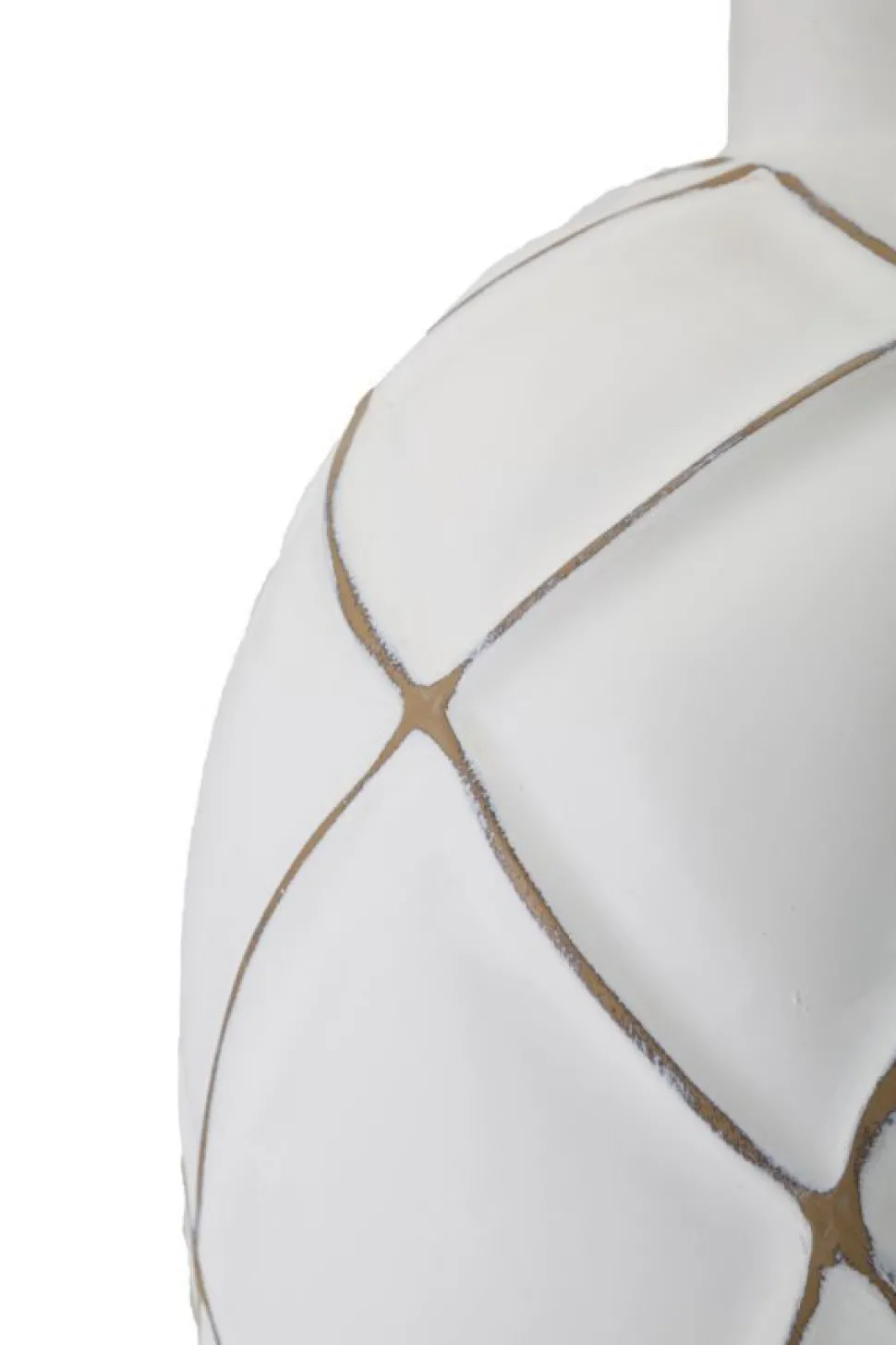 Lampe de table résine décorations géométriques abat-jour tissu beige