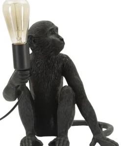 Lampe de table Singe noir