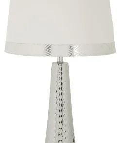 Lampe de table Tour Argentée