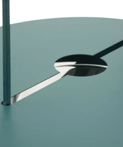 Lanterne Twist bleu canard mat