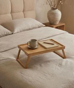 Lit-coffre avec rebords matelassés Challow 140x190cm Tissu Bouclette Beige