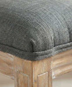 Lot de 20 chaises de style médaillon Louis XVI Tissu Gris Clair