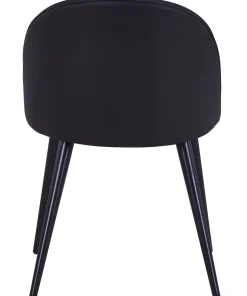 Lot de 4 chaises Maury Simili P.U. Noir