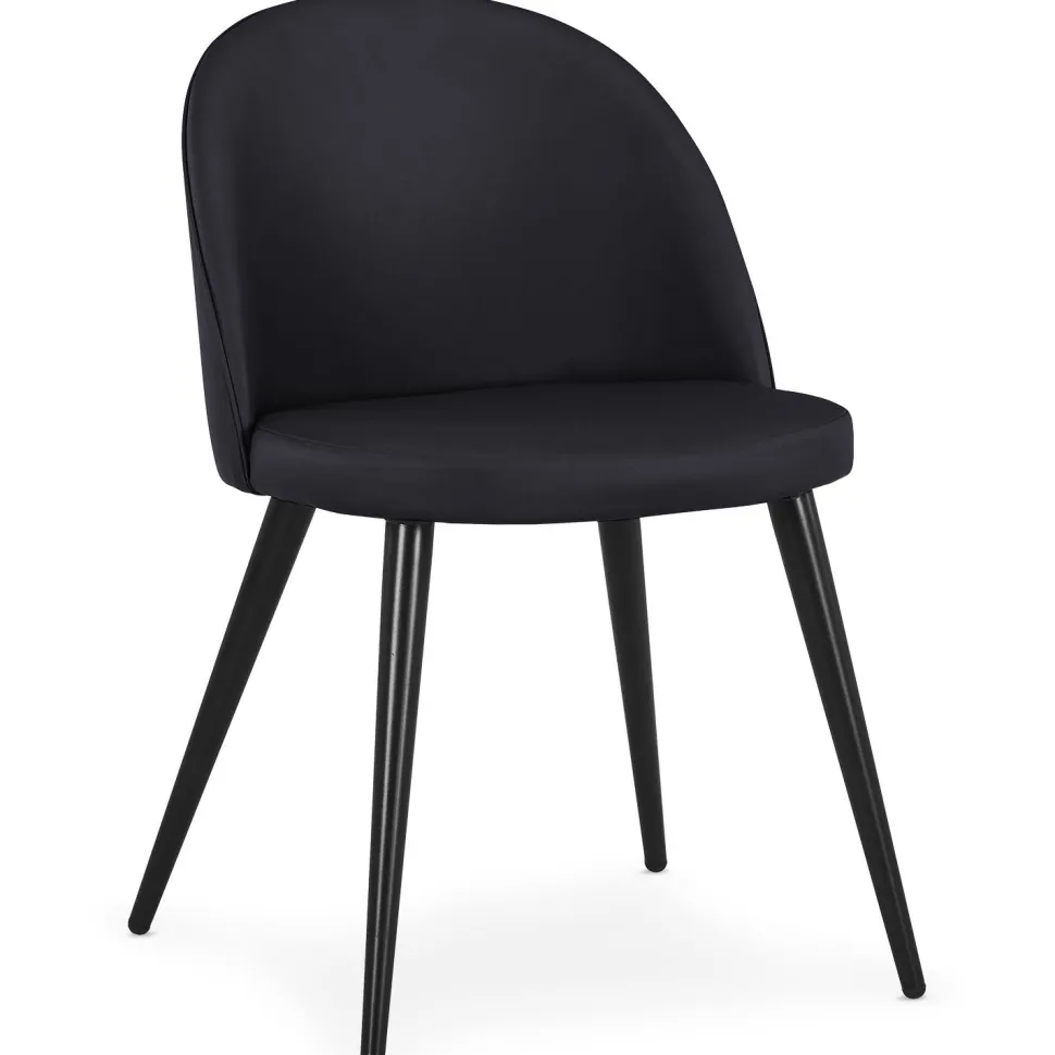 Lot de 2 chaises Maury Simili P.U. Noir