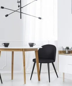 Lot de 2 chaises Maury Simili P.U. Noir