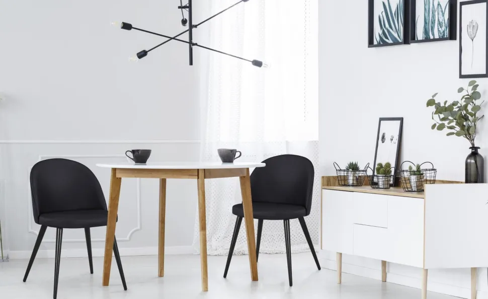 Lot de 2 chaises Maury Simili P.U. Noir