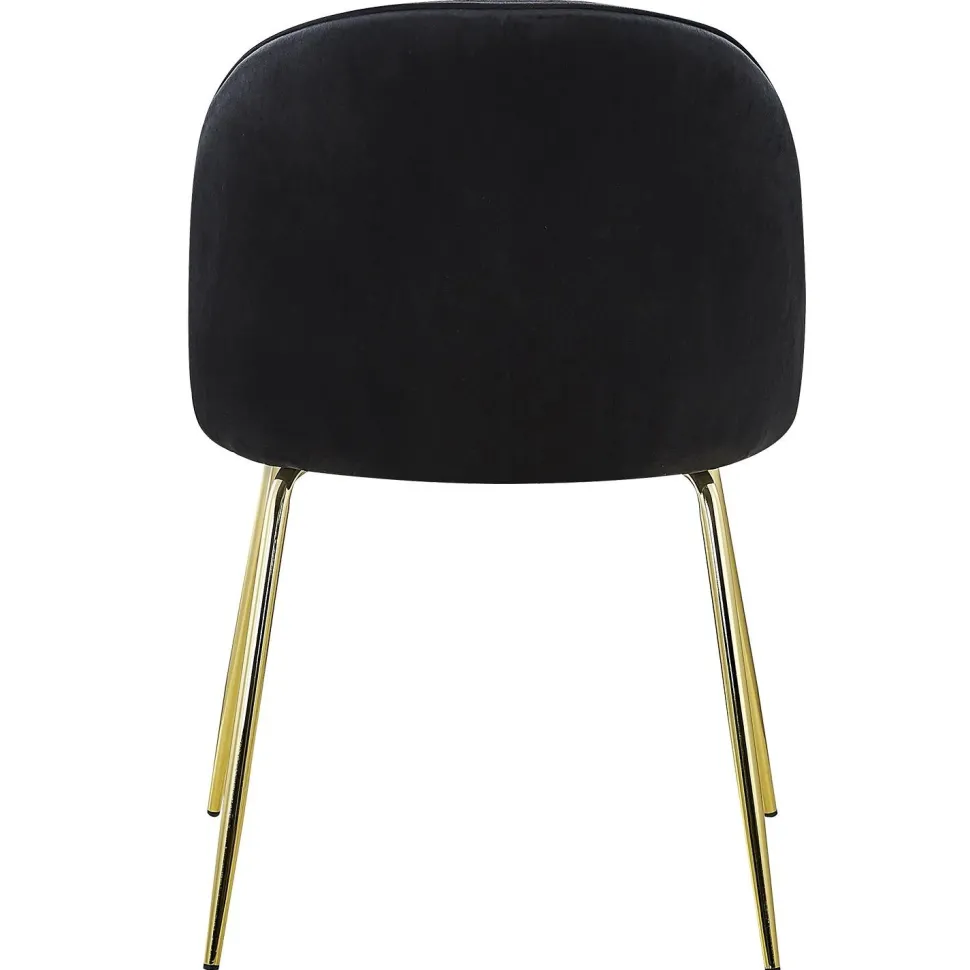 Lot de 2 chaises Spectra Velours Noir