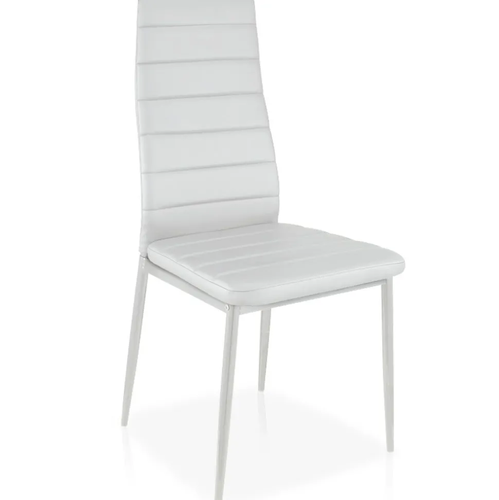 Lot de 4 chaises Stratus Blanc