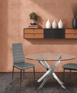 Lot de 4 chaises Stratus Gris