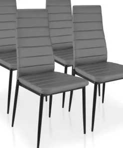 Lot de 4 chaises Stratus Gris