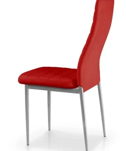 Lot de 4 chaises Stratus Rouge