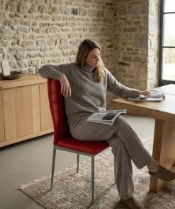 Lot de 4 chaises Stratus Rouge