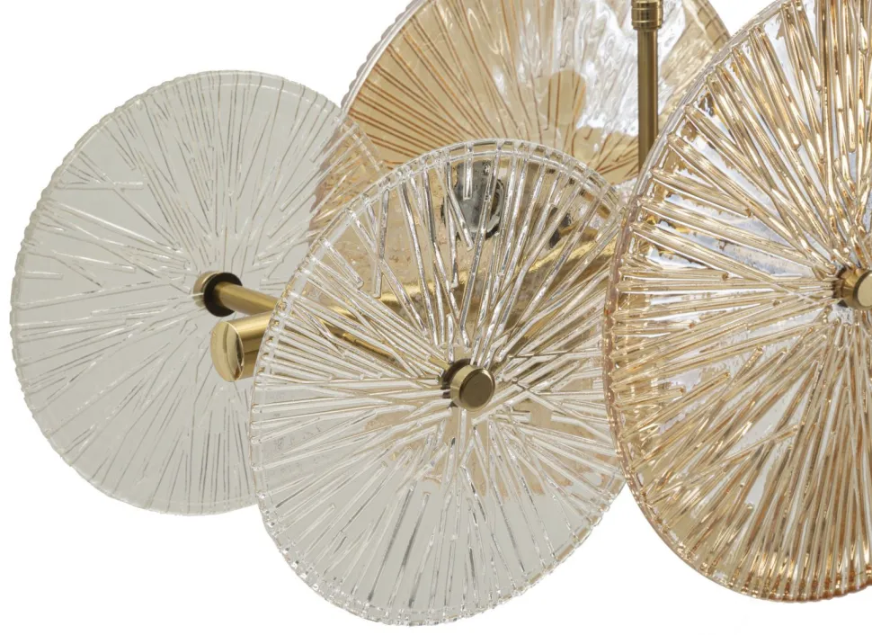 Lustre Osaka éléments ronds pour grands espaces modernes