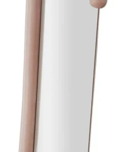 Miroir mural Chantal Bois et Velours Rose