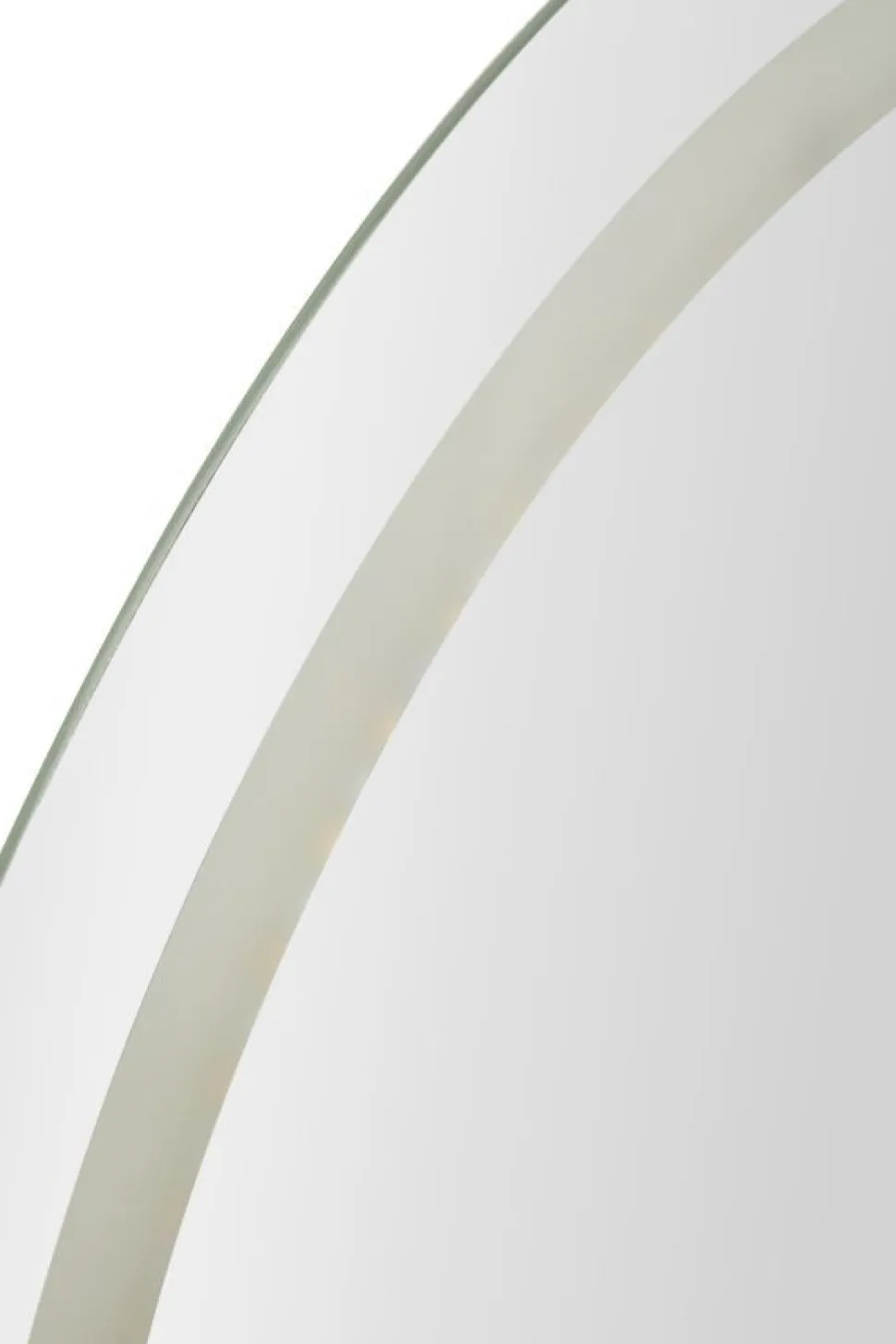 Miroir mural ovale LED 60x80 cm