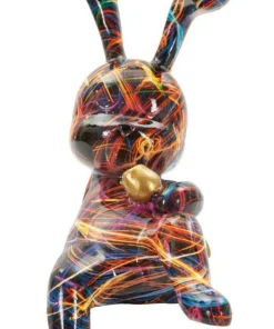 Objet décoratif Lapin Pop coloré
