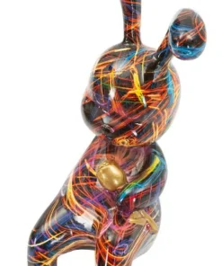 Objet décoratif Lapin Pop coloré