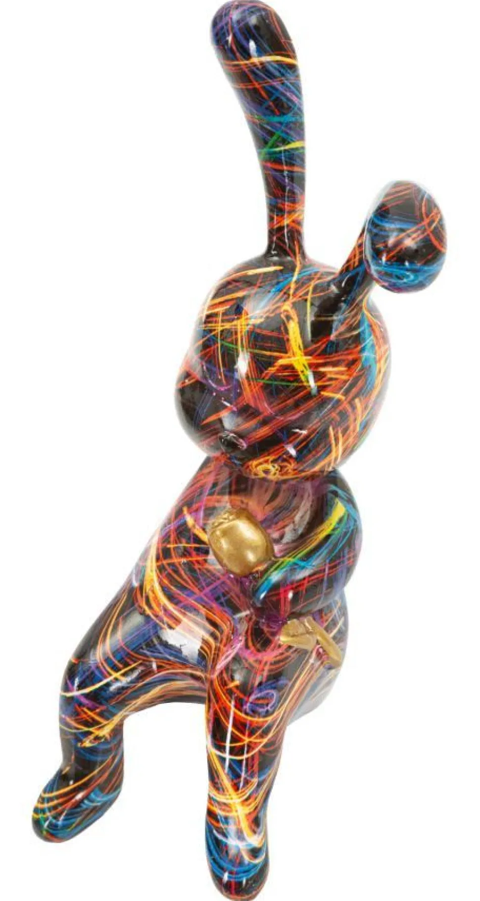Objet décoratif Lapin Pop coloré