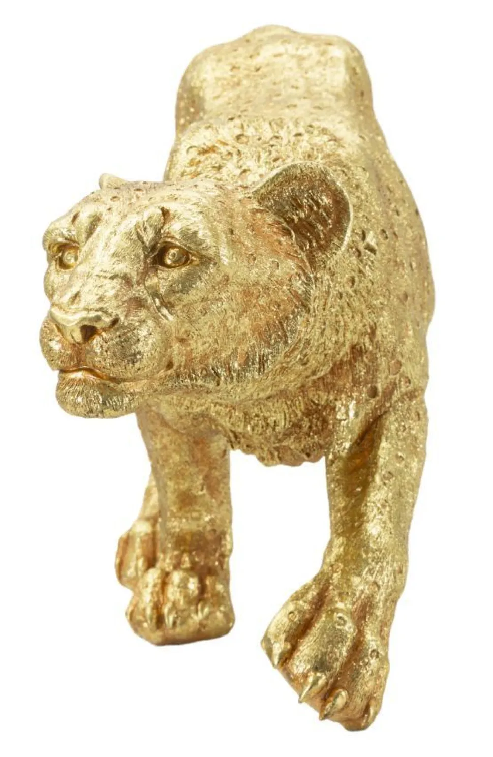 Objet décoratif Léopard Shant doré