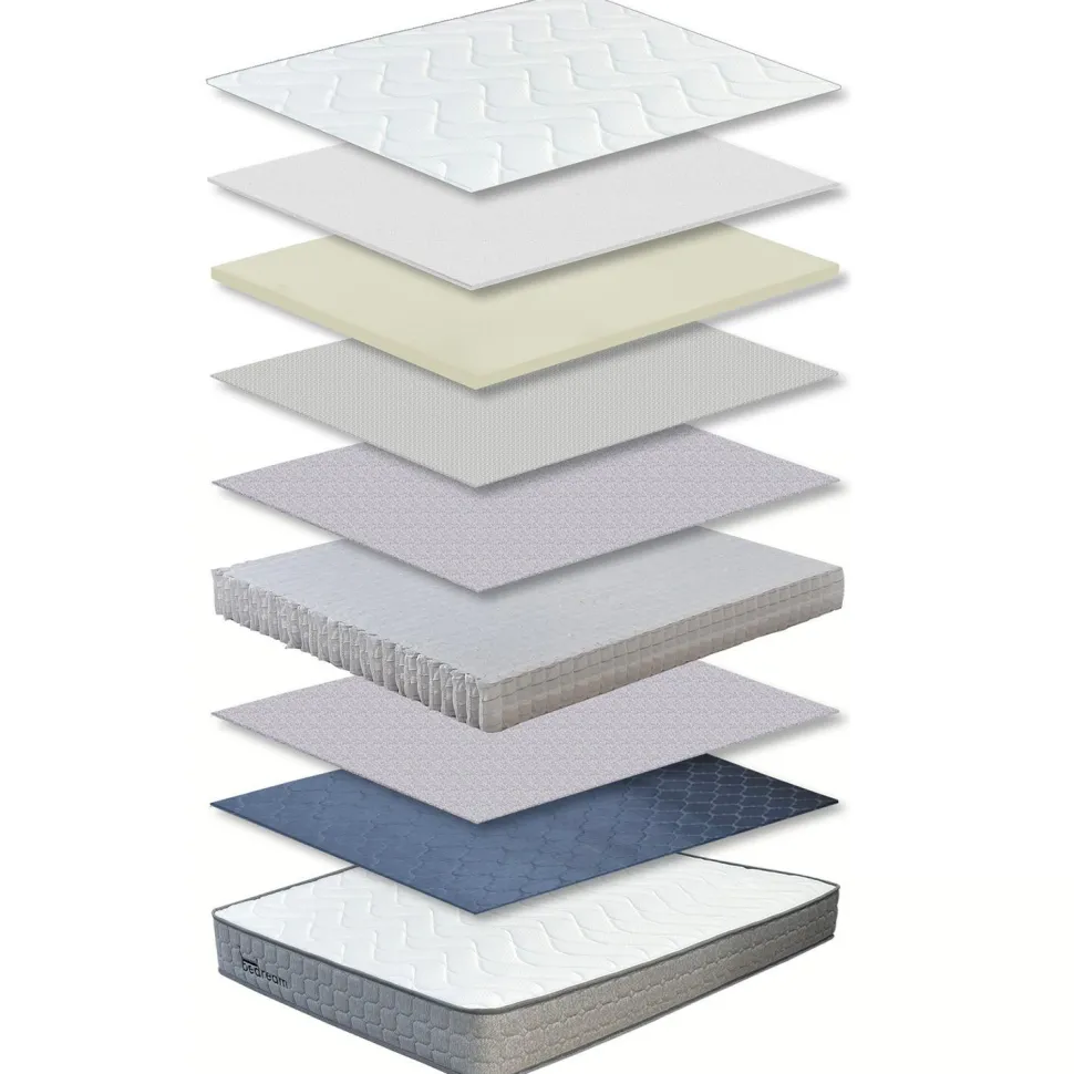 Pack Lit-coffre design boule Bilbola + Matelas Bedream 140x190cm Velours Gris