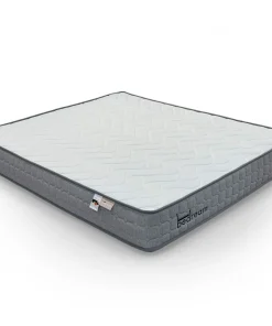Pack Lit-coffre Magorial + Matelas Bedream 160x200cm Velours Taupe