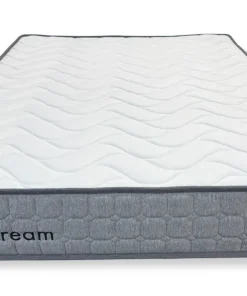 Pack Lit-coffre Songe + Matelas Bedream 140x190cm Tissu Beige