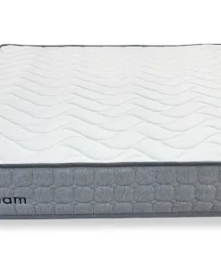 Pack Lit-coffre Songe + Matelas Bedream 160x200cm Velours Taupe