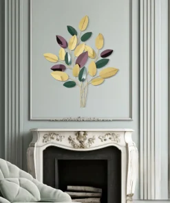 Panneau mural décoratif moderne coloré