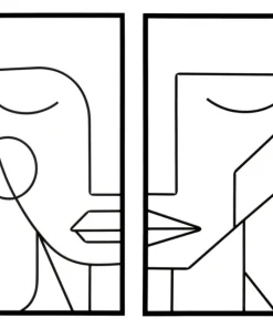 Panneaux décoratifs 3D Tribal Fer Noir