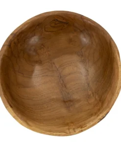 Plateau Butot formes irrégulières Teck Recyclé marron profond