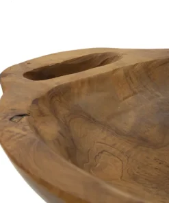 Plateau Vider Sac Teck Recyclé Fait Main avec Poignées Ergonomiques