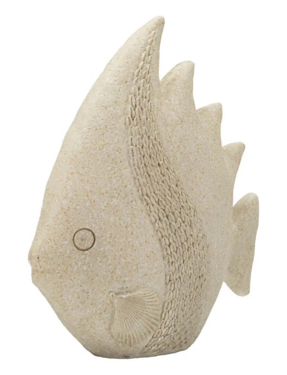 Poisson sculpté effet sable