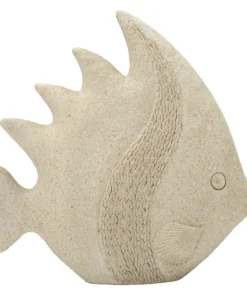 Poisson sculpté effet sable