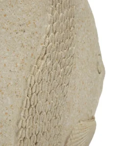 Poisson sculpté effet sable