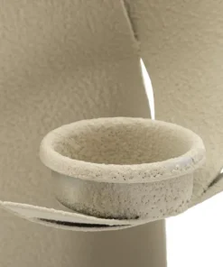 Porte-bougie Ange Beige