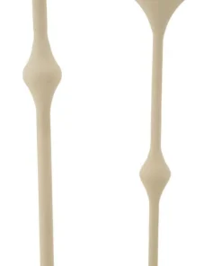 Porte-bougie Slimmy Crème set de 2 pièces