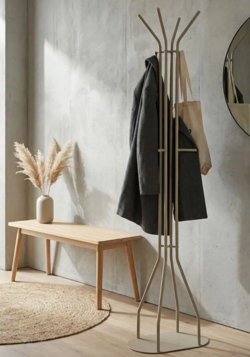 Porte-manteau Saturno Tortora