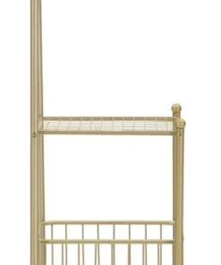 Porte-serviettes Root métal et marbre blanc