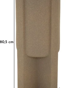 Pot de support de vase extérieur Moai structure solide