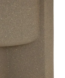 Pot de support de vase extérieur Moai structure solide