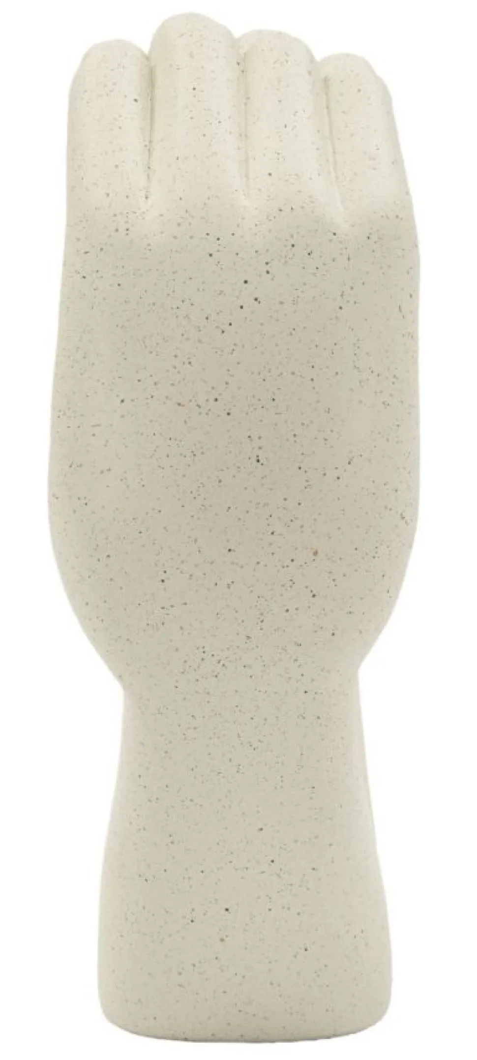 Sculpture Love Stons en résine beige